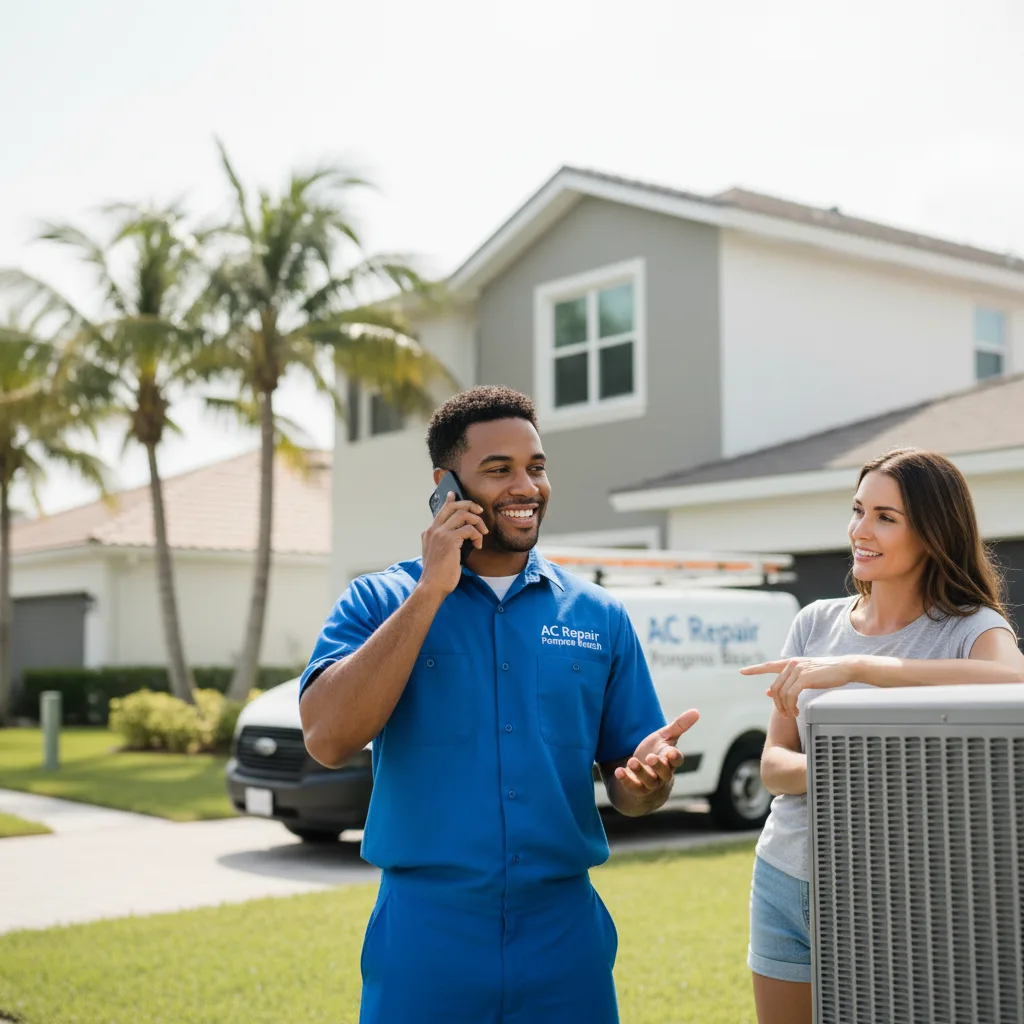 AC Repair Pompano Beach customer support in Depauw